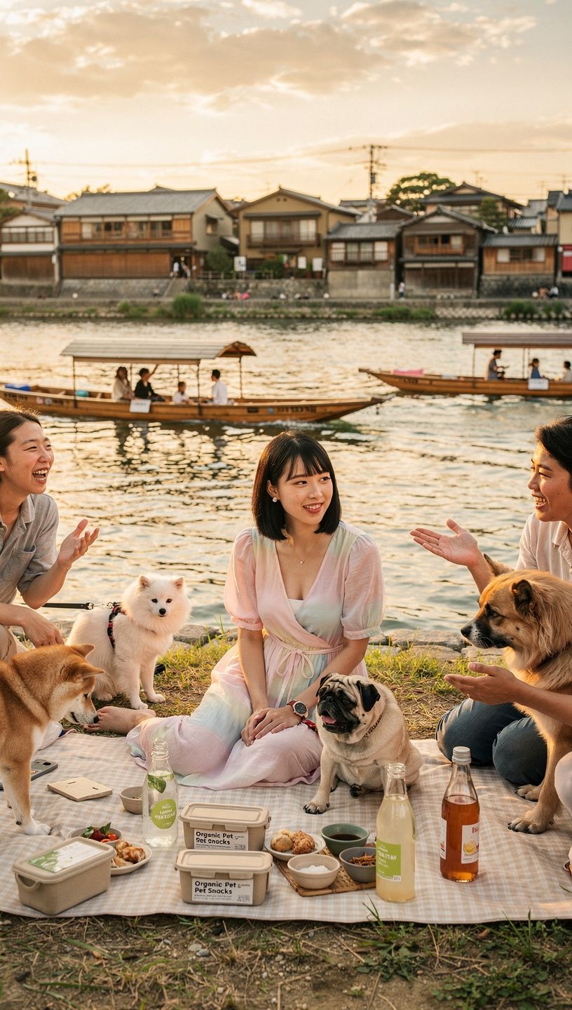 キャットタワーの上でくつろぐ猫の画像